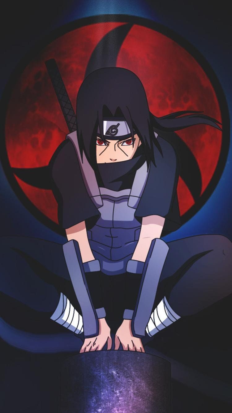 Sasuche Uchiha Naruto anime, 750x1334 Verticale, iPhone Air
