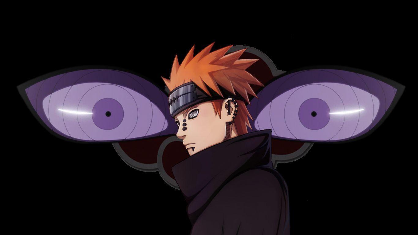 Pain Naruto occhi Rinnegan, 1366x768 HD, PC Desktop
