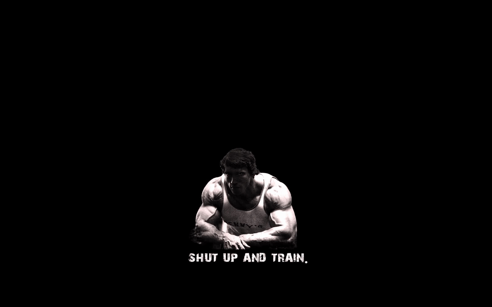 Bodybuilder silhouette sfondo nero, 1600x1000 HD, PC