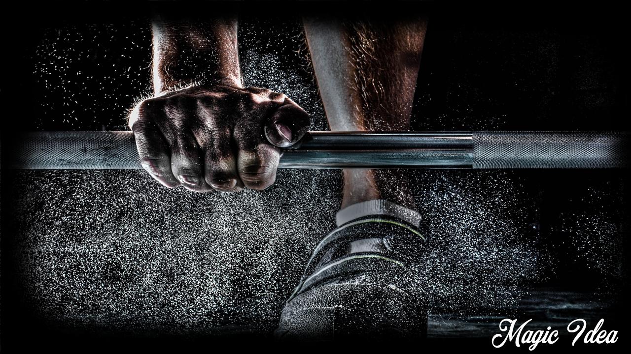 Mano su bilanciere palestra, 1280x720 HD, Desktop