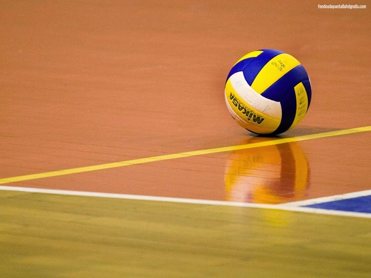Pallone da pallavolo su campo, 1280x960 HD, Desktop