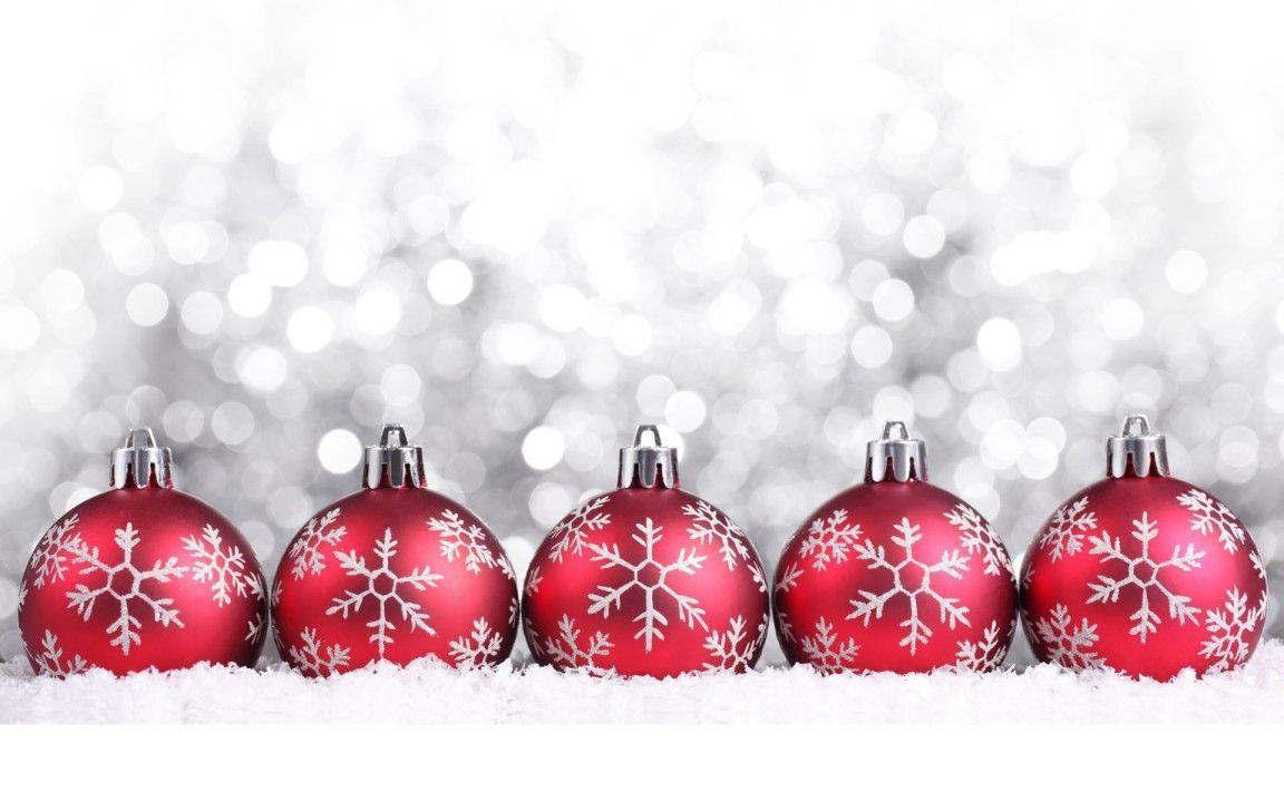Palline di Natale rosse, 1152x720 HD, PC
