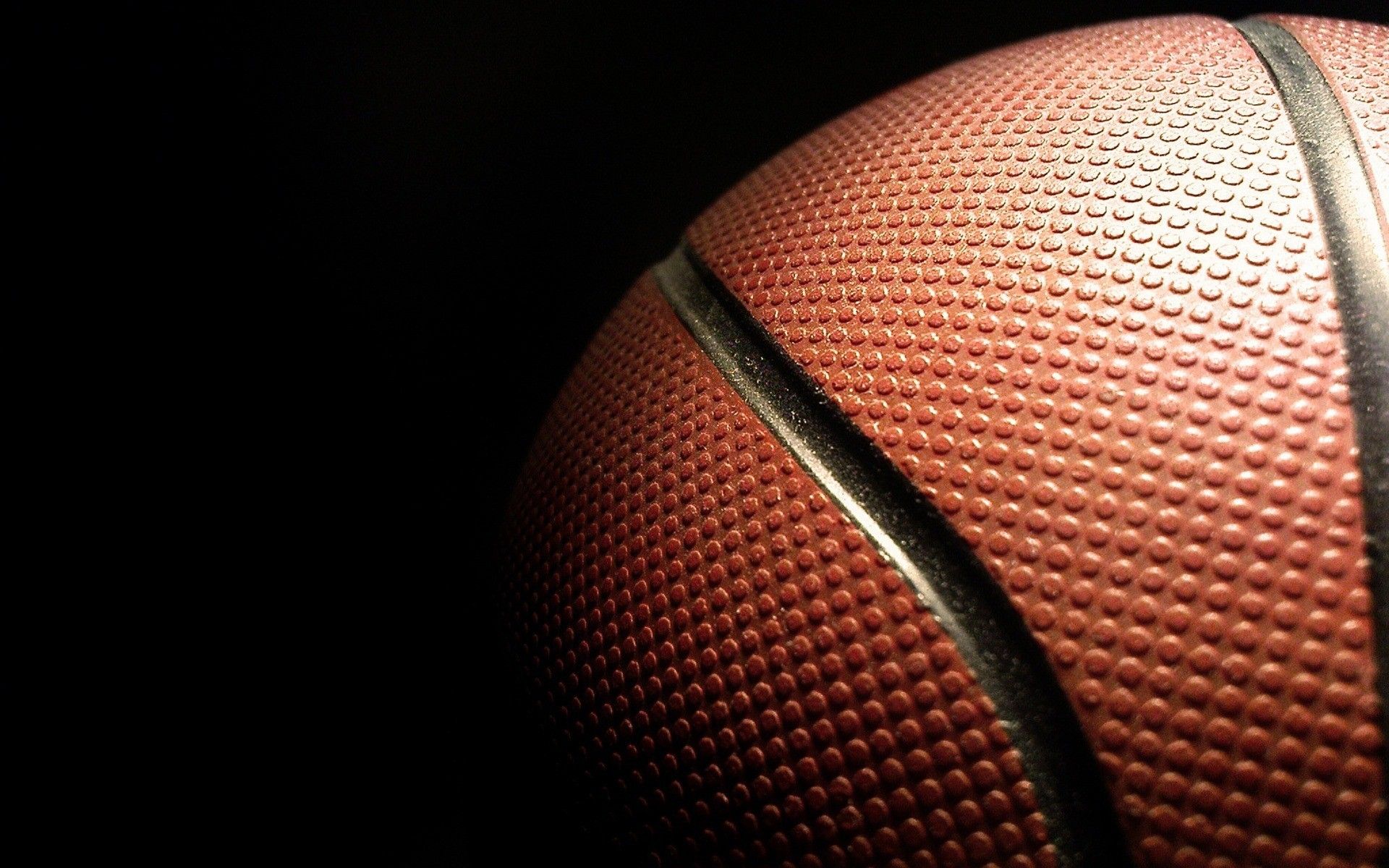 Pallone da basket sfondo nero, 1920x1200 Full HD+, Desktop