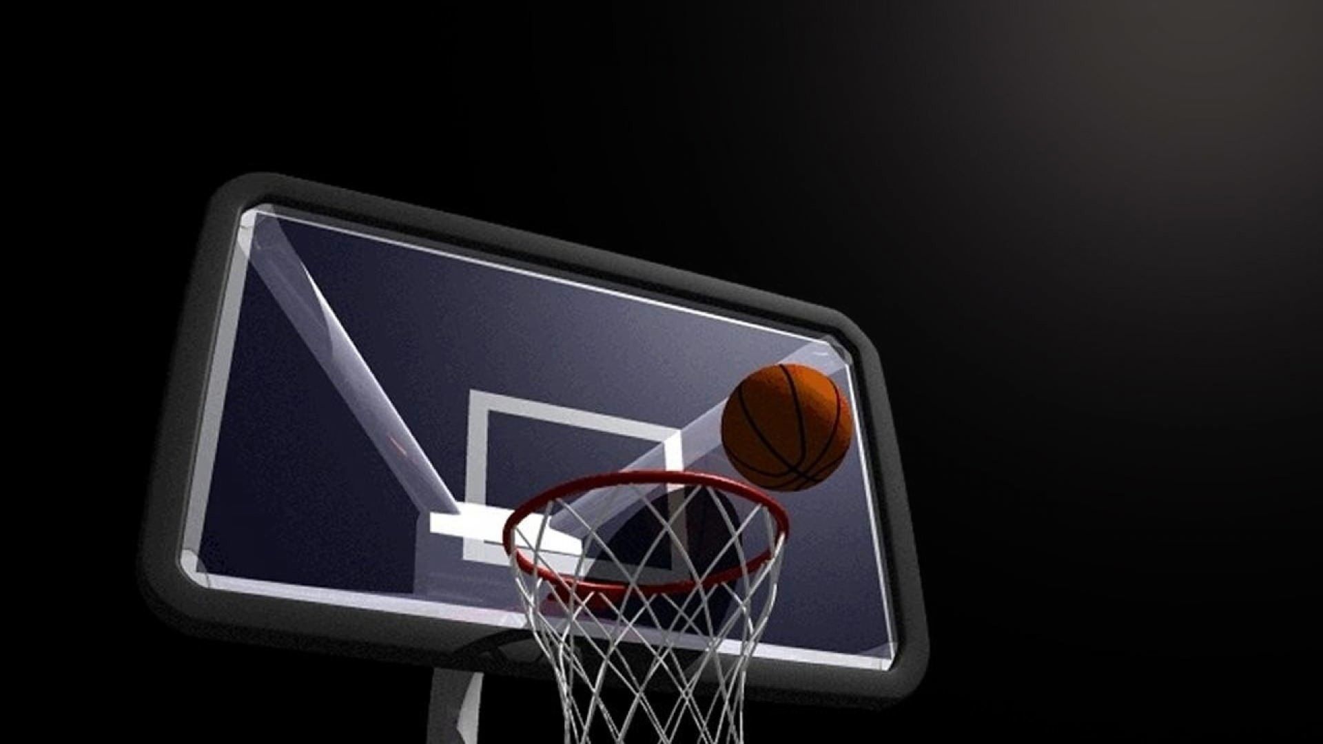 Canestro basket sfondo nero, 1920x1080 Full HD 1080p, PC Desktop