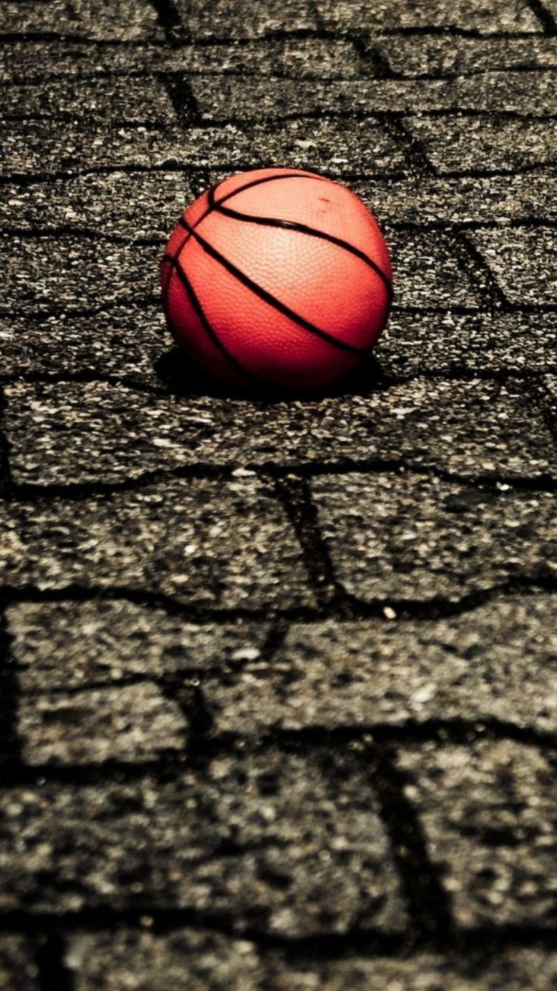 Pallone da basket su ciottoli, 800x1423 Verticale, Android