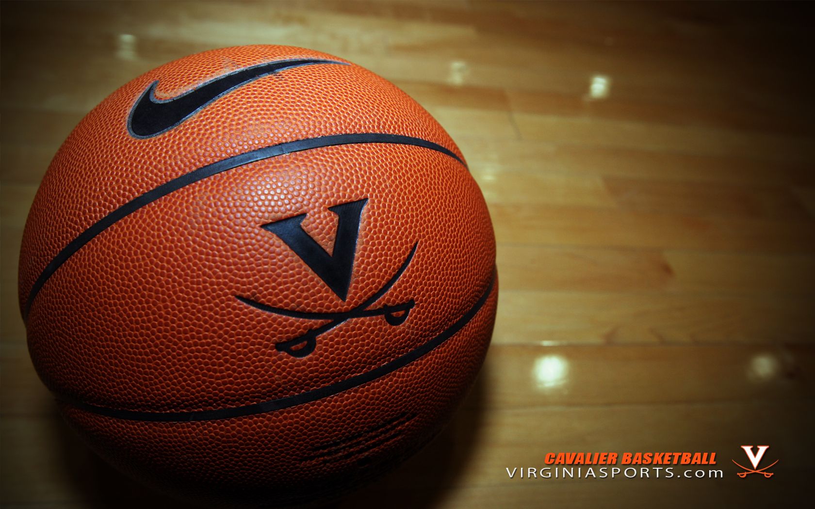 Pallone basket Nike Virginia, swoosh, 1680x1050 HD Ready, PC