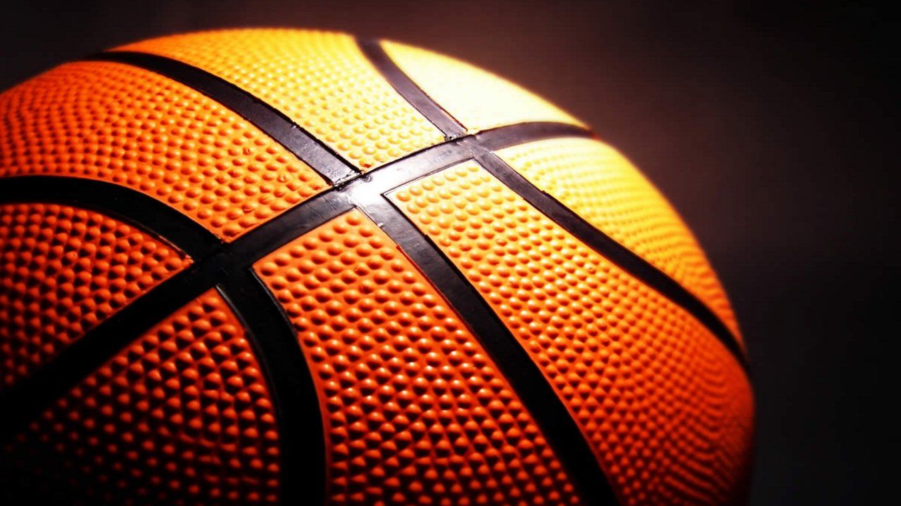 Pallone da basket primo piano, 1280x720 720p, PC