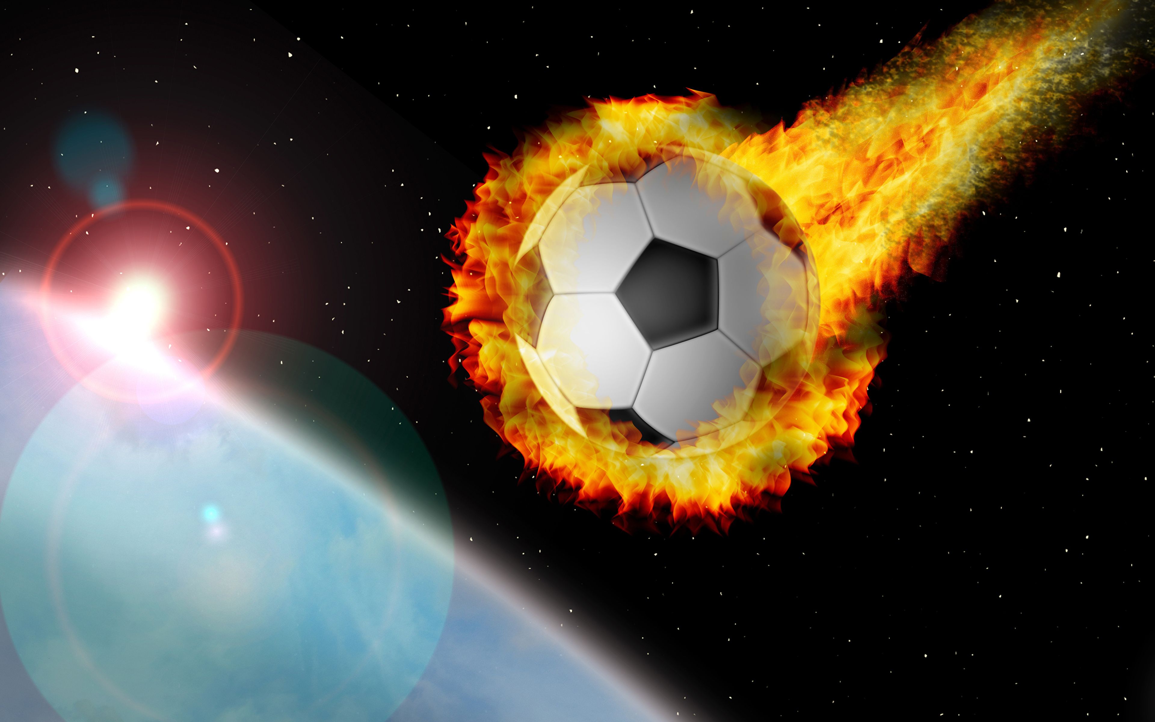 Pallone da calcio in fiamme, 1300x1390 Verticale, Xiaomi