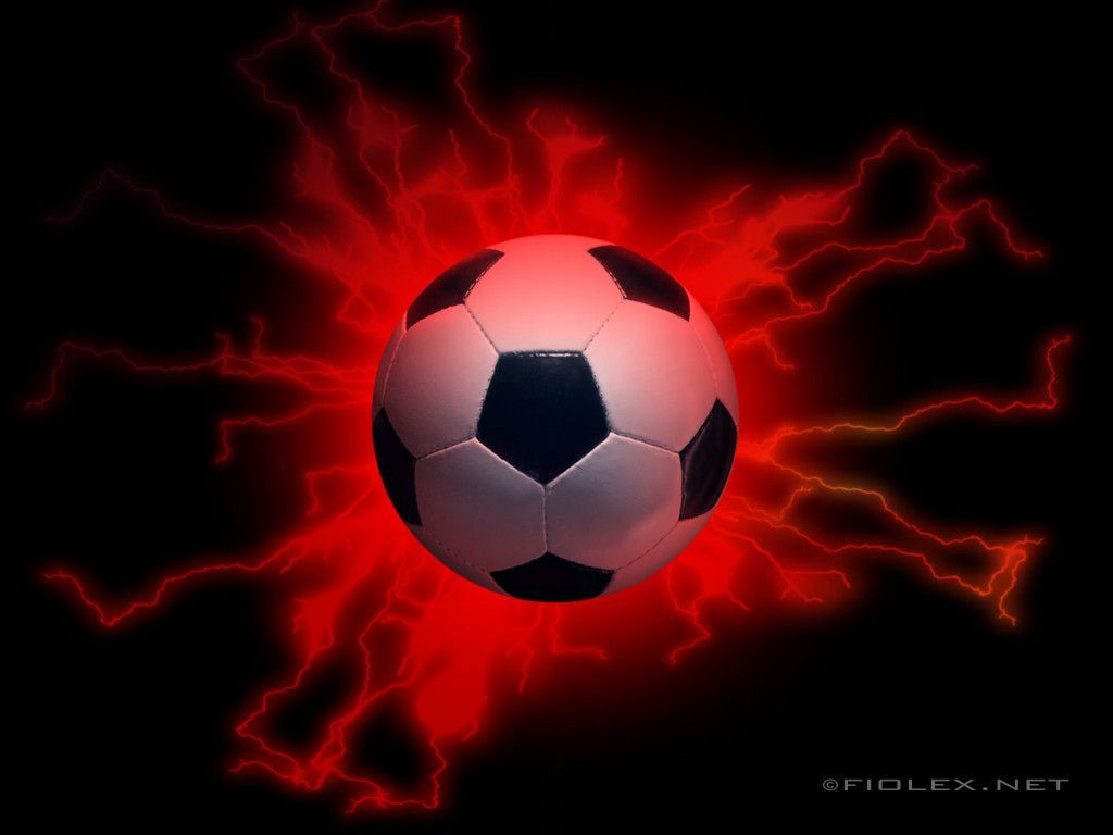 Pallone da calcio in fiamme, 1200x1200 HD, PC
