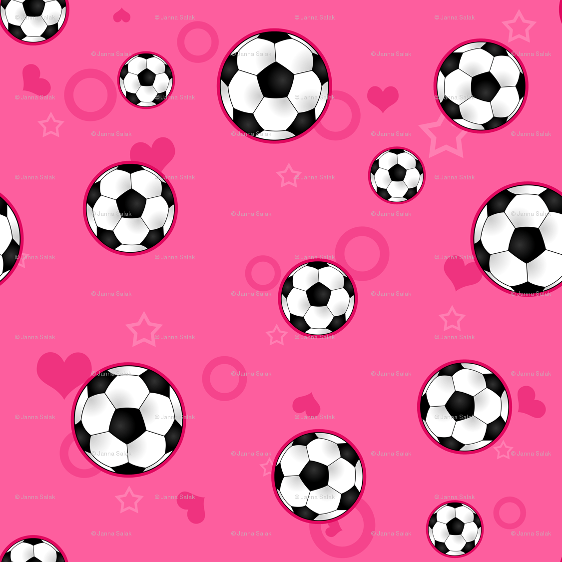 Palloni da calcio sfondo rosa, 1125x1125 HD, Desktop