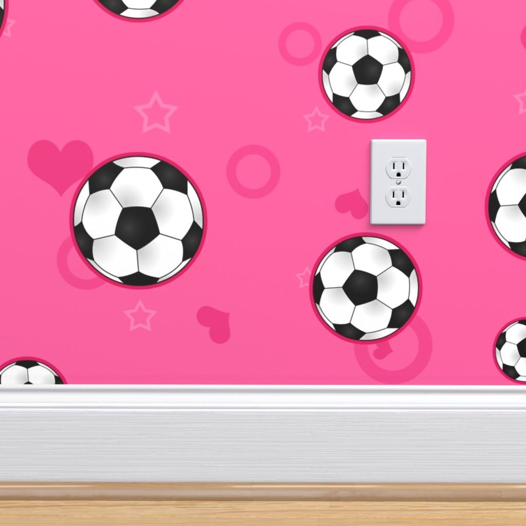 Pallone da Calcio Rosa, 1920x1200 Full HD+, Desktop