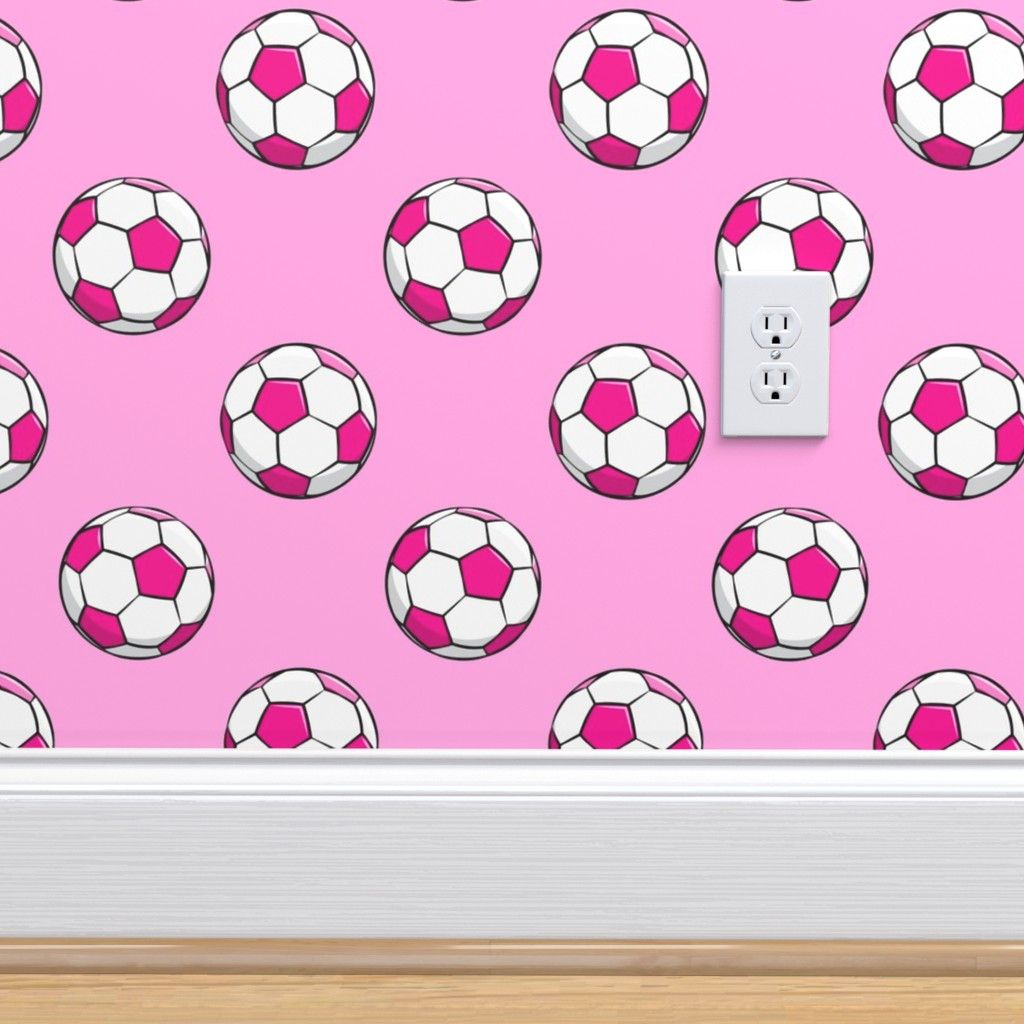 Pallone da Calcio Rosa, 1024x1024 HD, Laptop