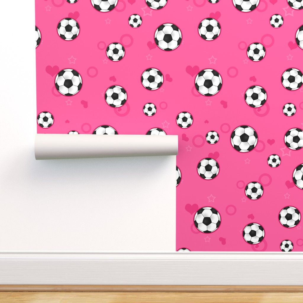 Pallone da Calcio Rosa, 750x1121 Verticale, Mobile