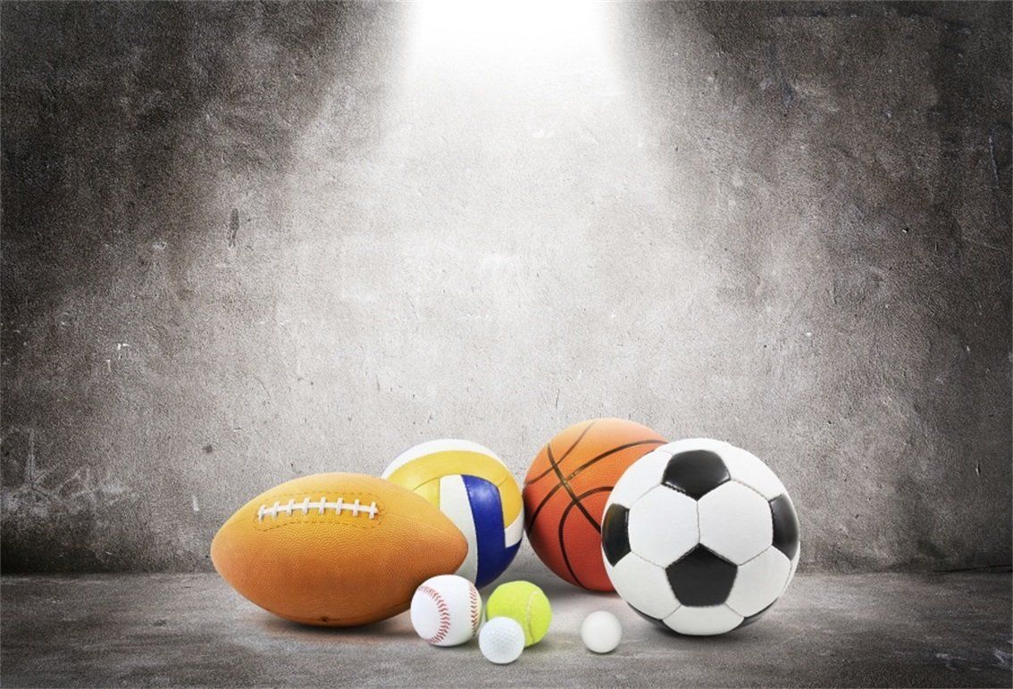 Palloni sportivi su cemento, 1134x772 HD, Desktop