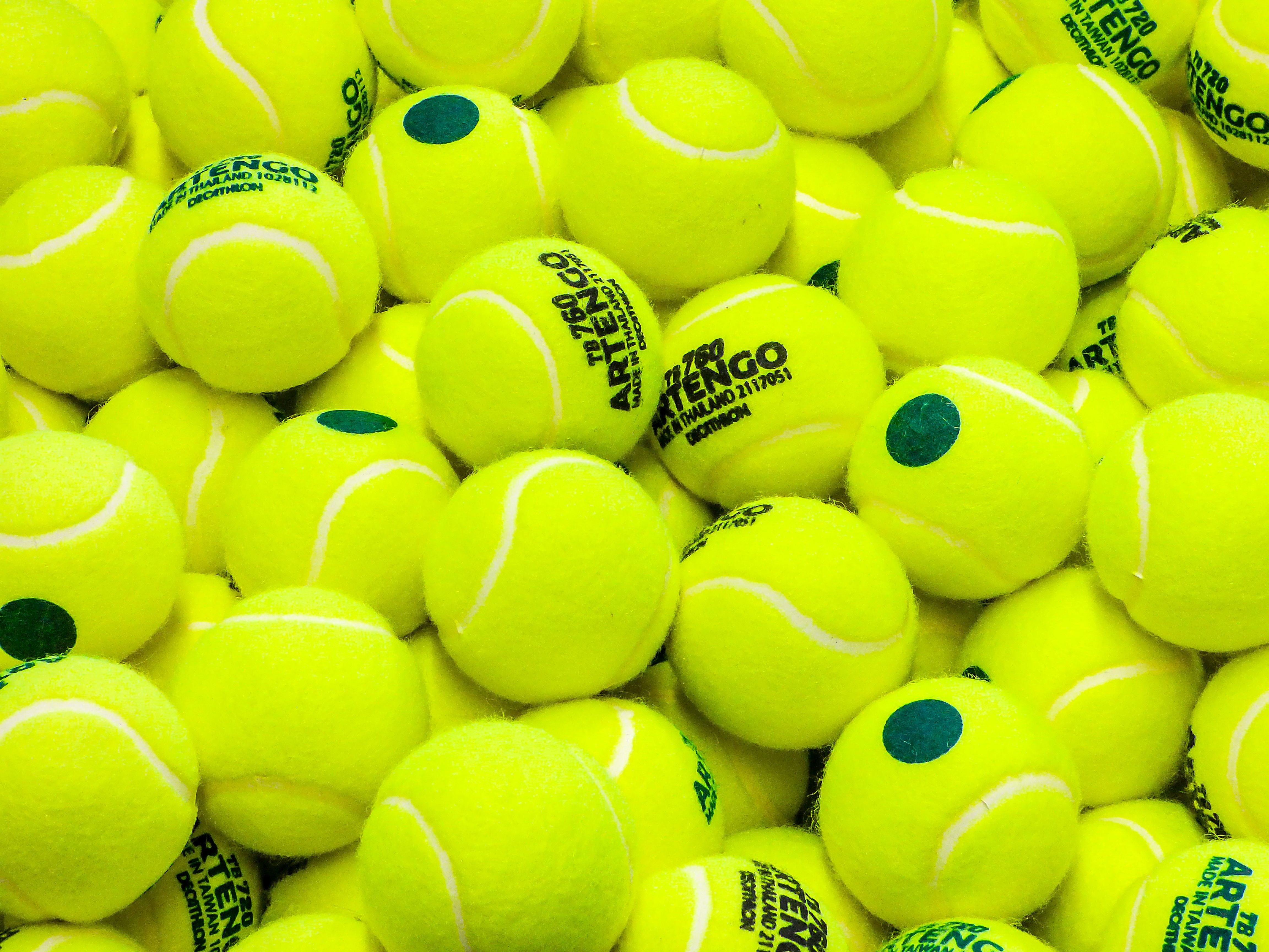 Palline da tennis verdi, 4608x3456 UHD, PC 4K