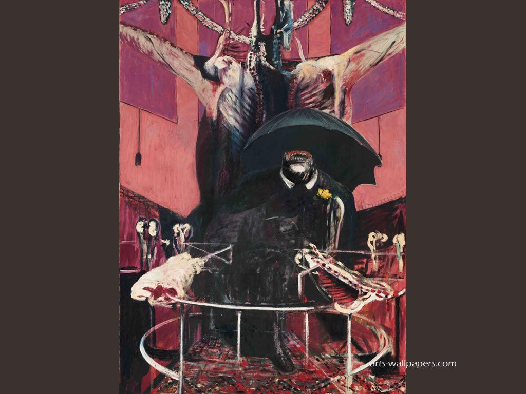 Trittico ritratti astratti Francis Bacon, 1280x1024 720p, PC