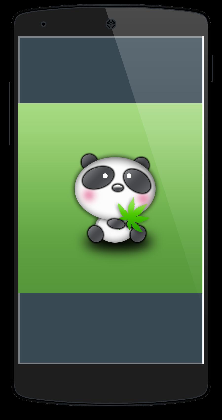Panda anime carino saluto, 1080x1920 Full HD Verticale, iPhone