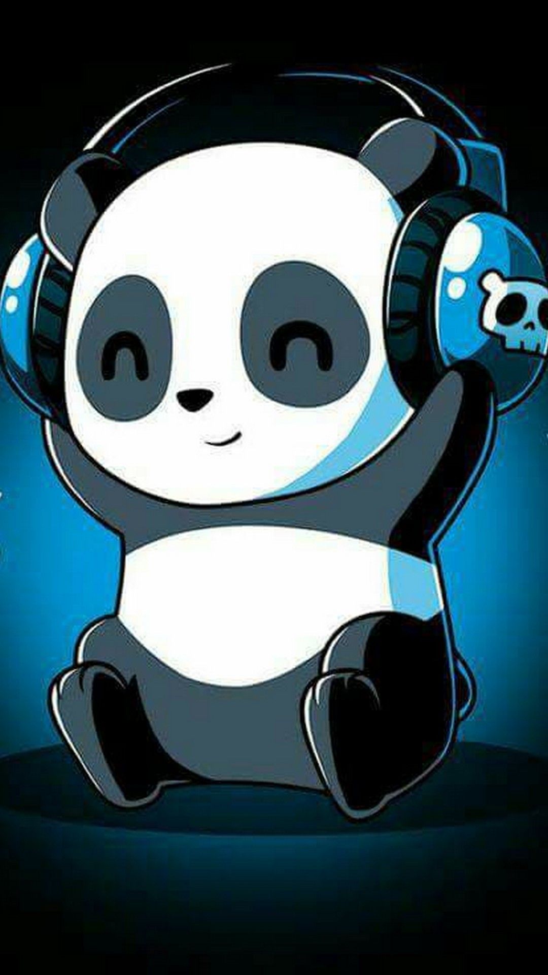 Panda anime carino occhi grandi, 750x1334 Full HD Verticale, Smartphone