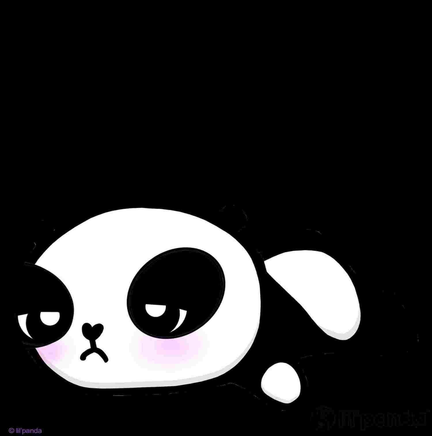 Ragazza anime trascina panda, 3000x2000 2K+, Laptop