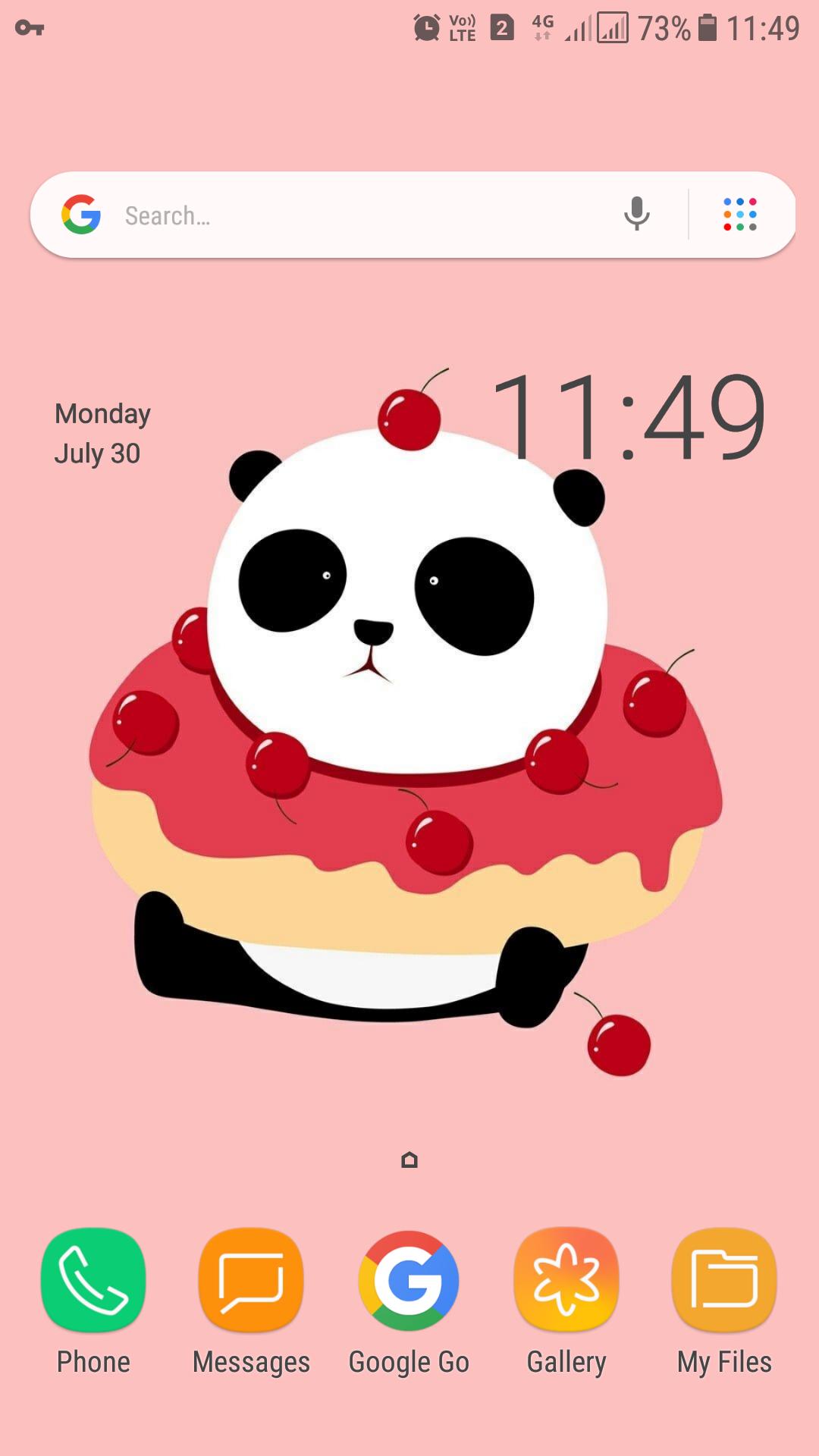 Panda kawaii cartone animato, 1500x1248 720p, Laptop