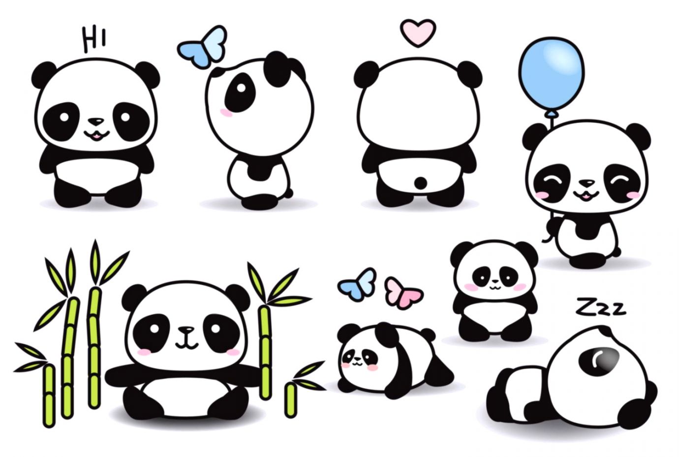 Panda kawaii con macchina caffè, 806x1433 Verticale, Mobile