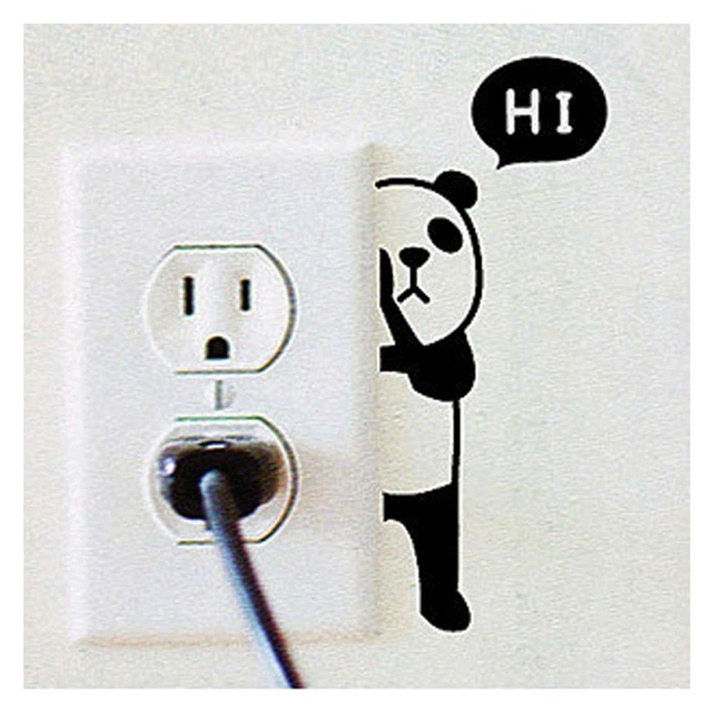 Panda adesivo presa elettrica, 1000x998 HD, Desktop