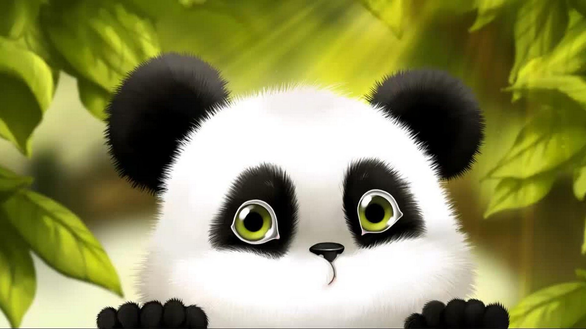 Cuccioli panda sfondo rosa, 1080x1920 Verticale, Mobile