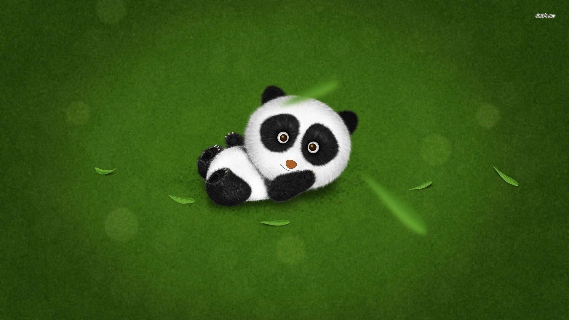 Cucciolo panda cartone bianco nero, 1080x1920 Full HD Verticale, iPhone