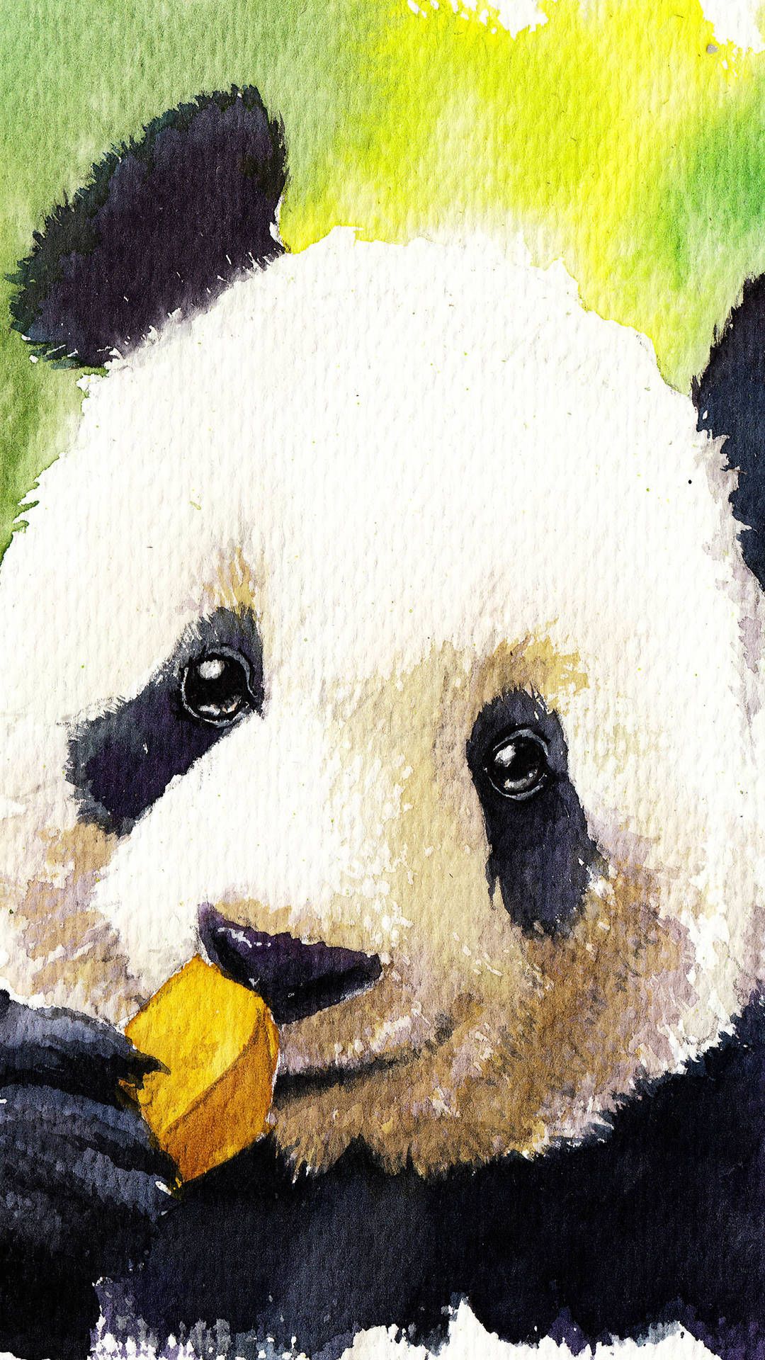 Cucciolo di panda su tronchi, 750x1334 Verticale, iPhone