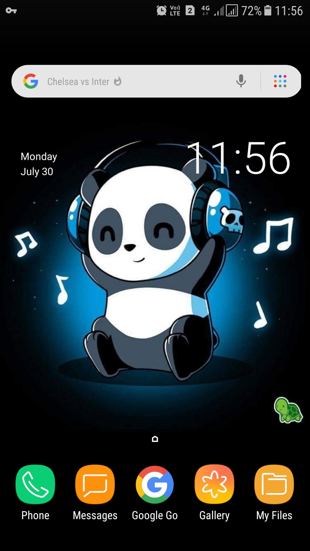 Panda kawaii occhi colorati, 1440x900 720p, PC