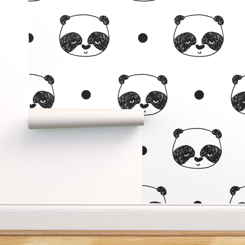Panda kawaii disteso nel prato, 1152x864 HD, Desktop