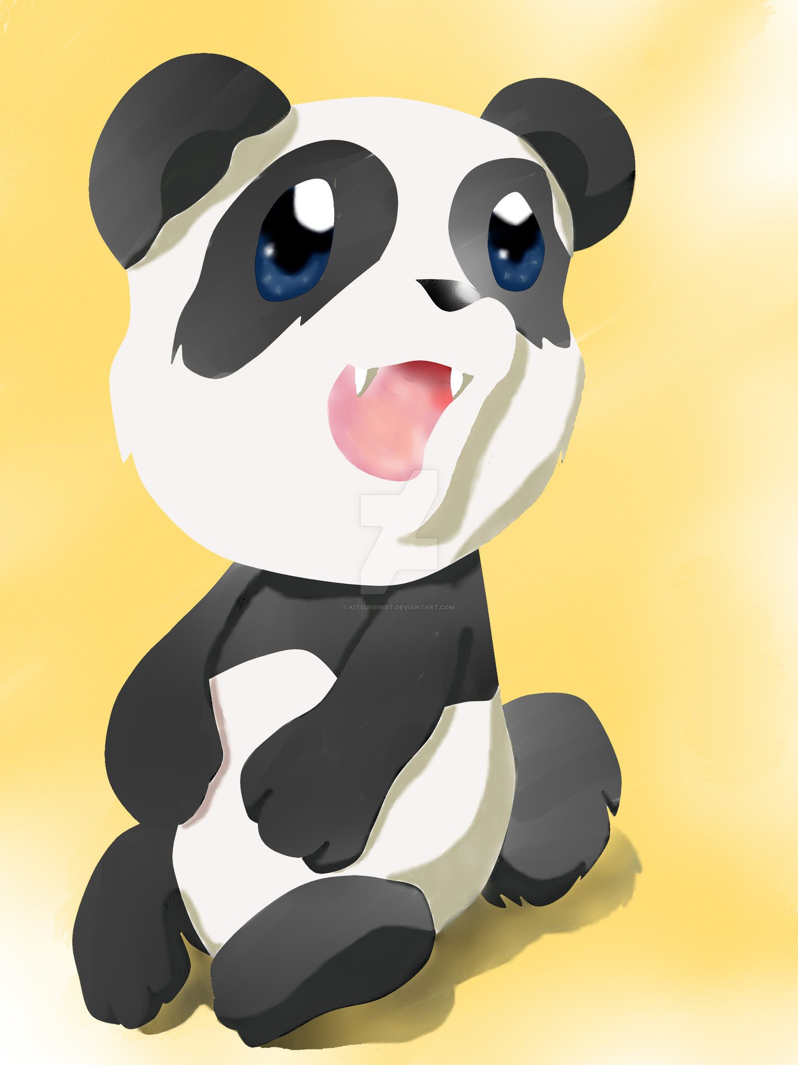Panda rosso cartone animato, 976x888 HD, Desktop