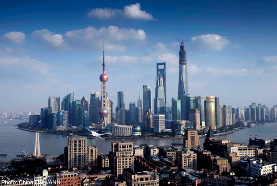 Skyline di Shanghai Pudong, 1104x741 HD, Desktop
