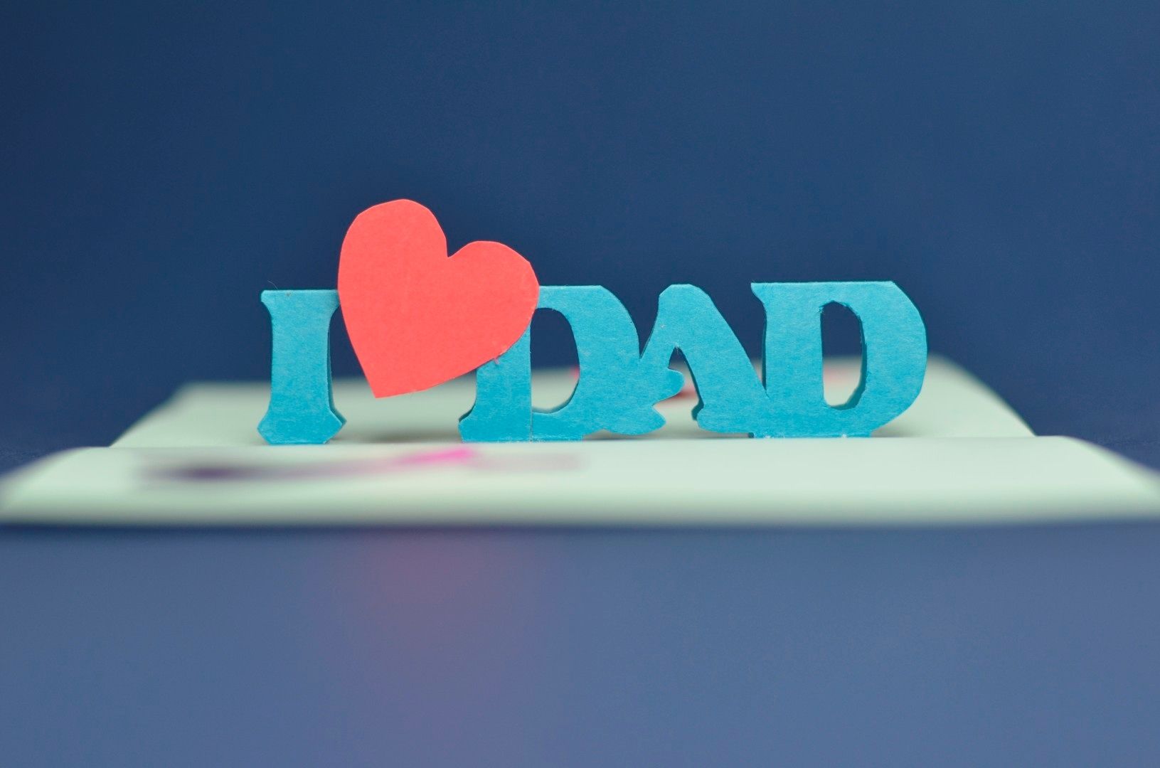 Biglietto pop-up I Love Dad, 1631x1080 HD, Desktop