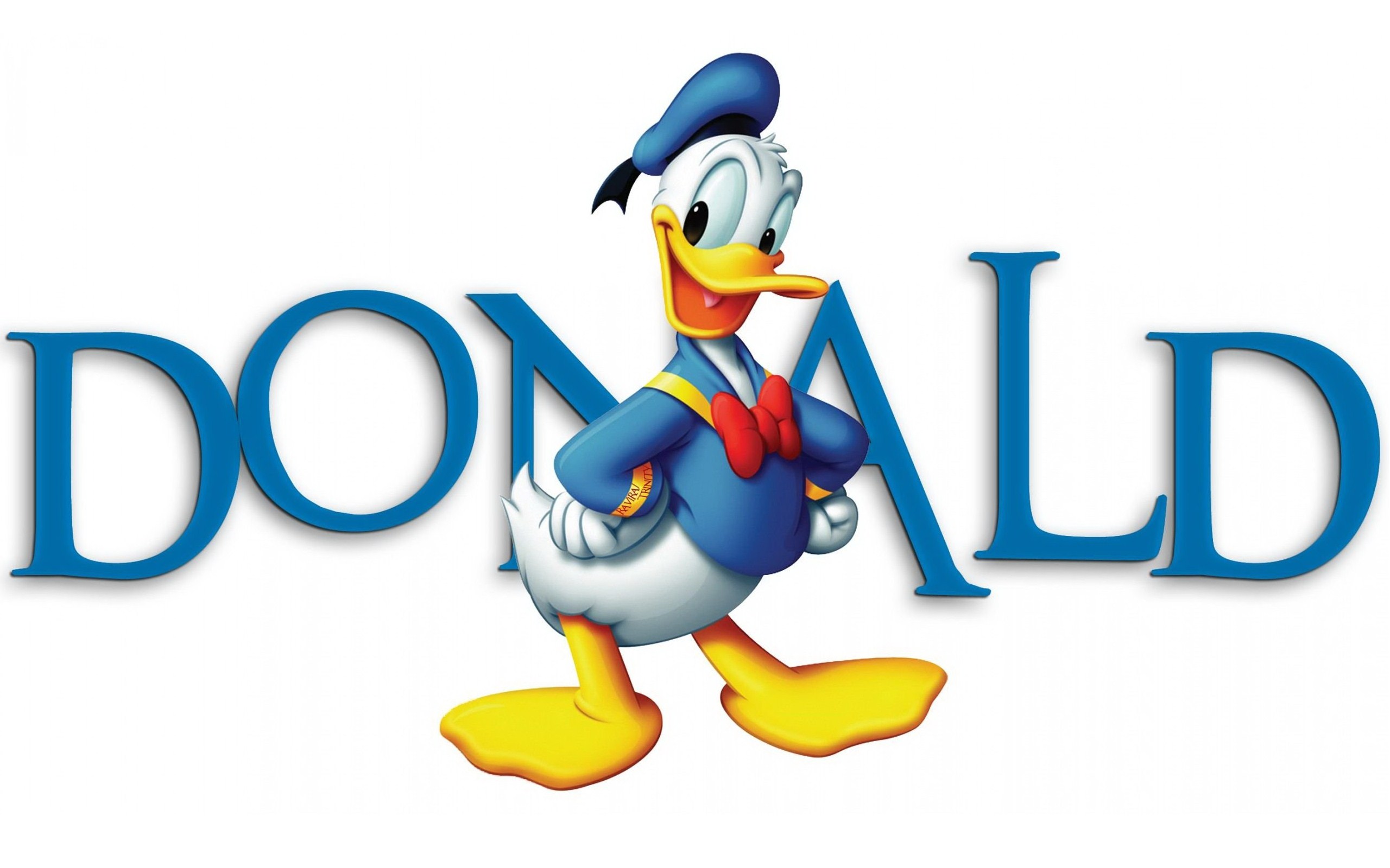 Paperino logo Donald Duck, 2560x1600 2K+, MacBook Pro