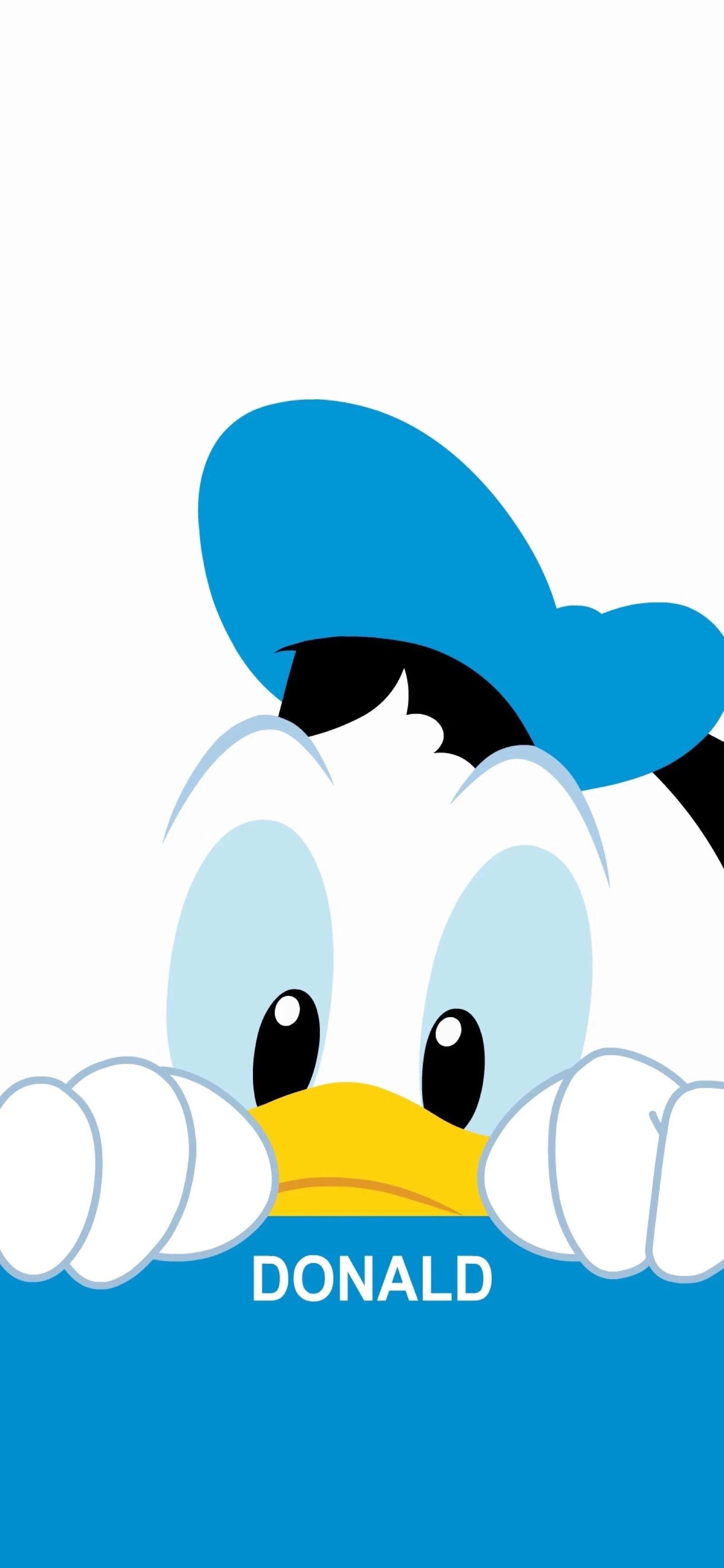 Paperino cartone animato, 1600x3464 Full HD Verticale, iPhone
