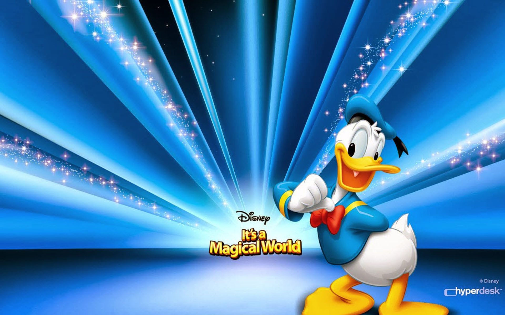 Paperino Disney sfondo blu, 1920x1200 Full HD+, Desktop