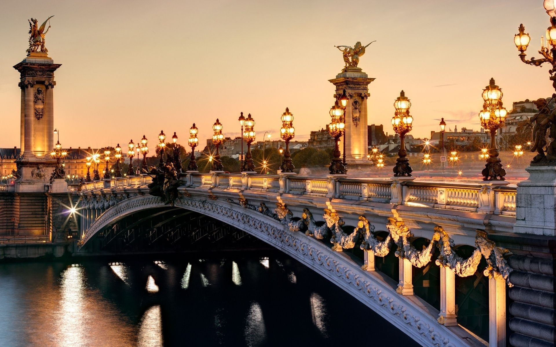 Ponte Alessandro III, Parigi, 1920x1200 Full HD+, Monitor Gaming