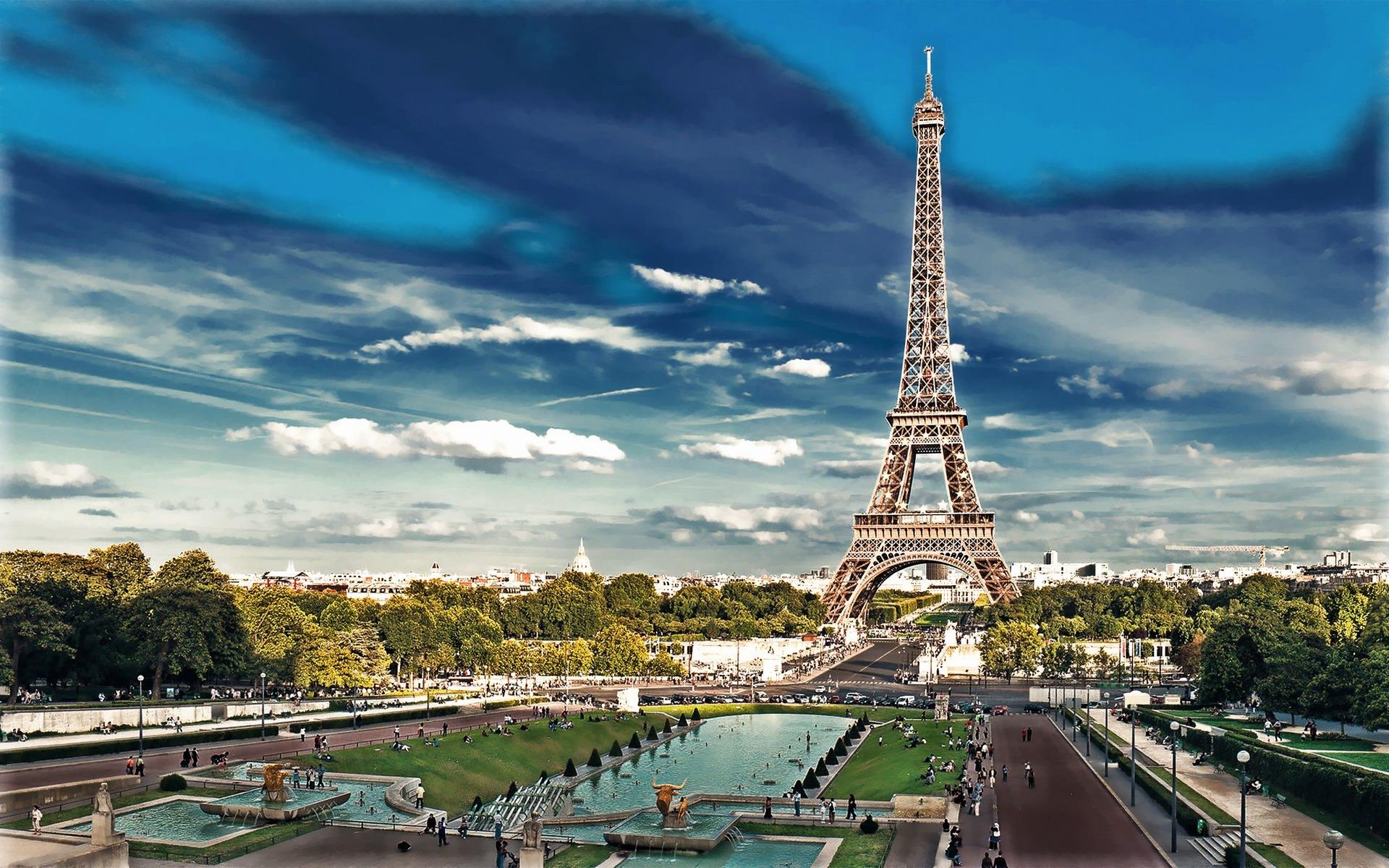 Torre Eiffel e Parigi, 1920x1200 Full HD+, PC Desktop