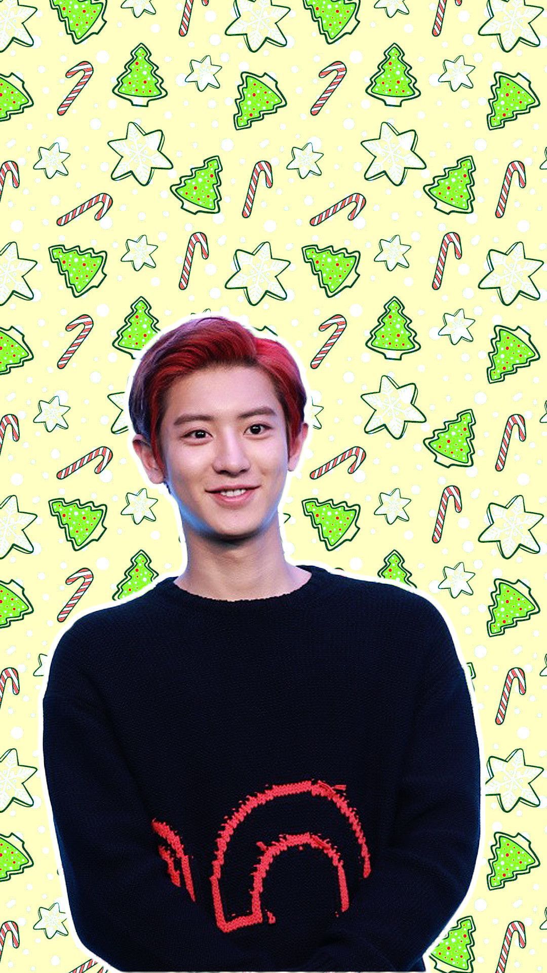 Park Chanyeol EXO natalizio, 1080x1920 Verticale, Samsung Galaxy