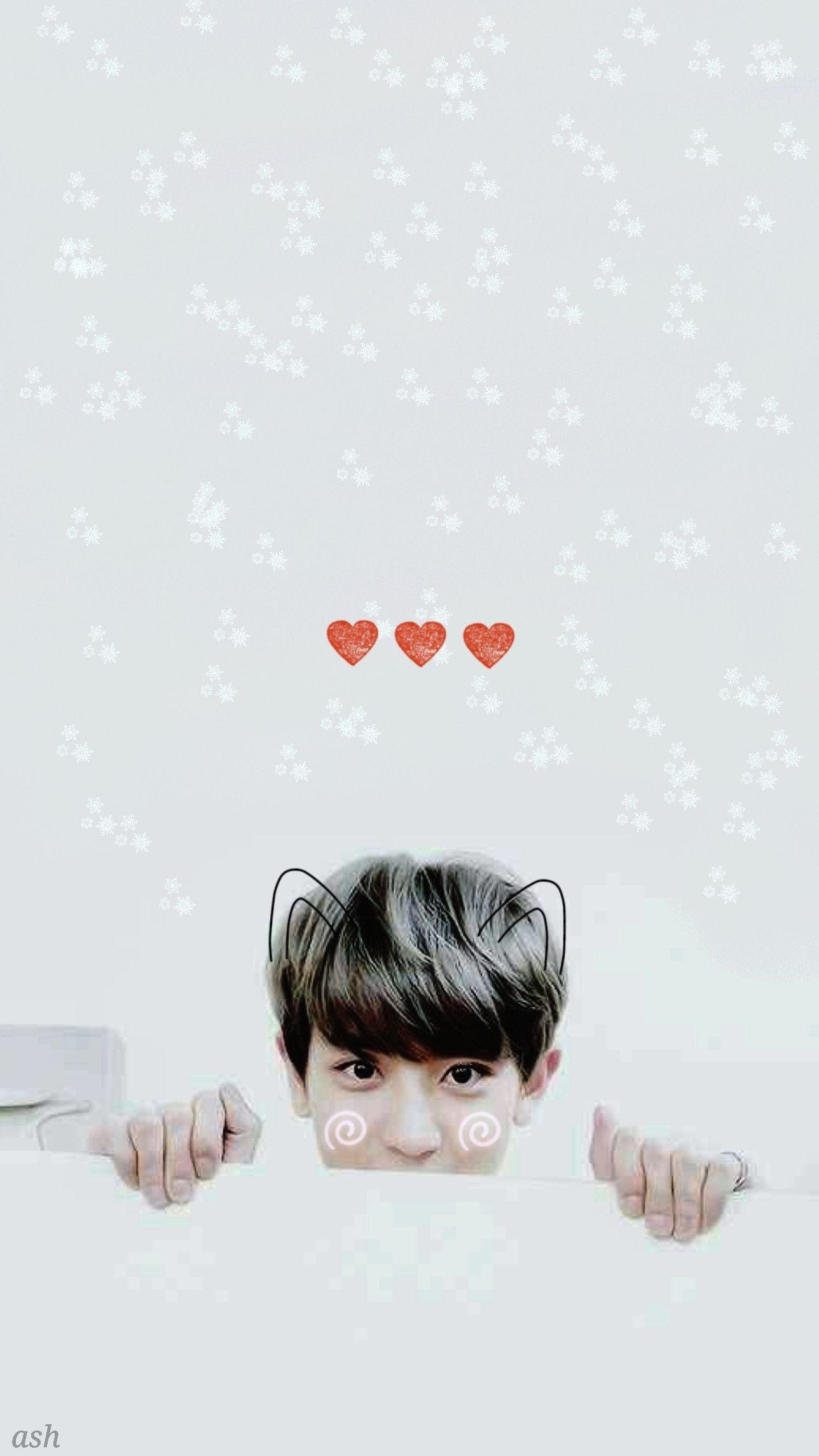 Park Chanyeol EXO orecchie gatto, 1288x2289 Full HD Verticale, Smartphone