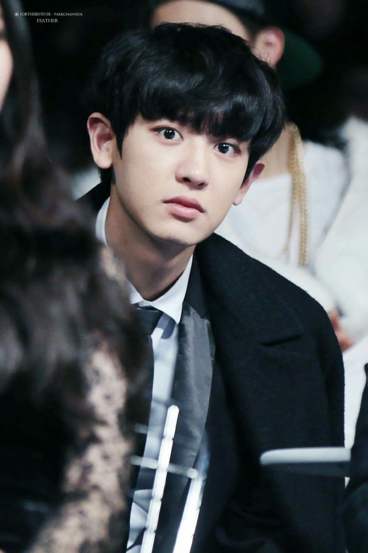 Park Chanyeol EXO abito nero, 1279x1920 Full HD Verticale, Smartphone