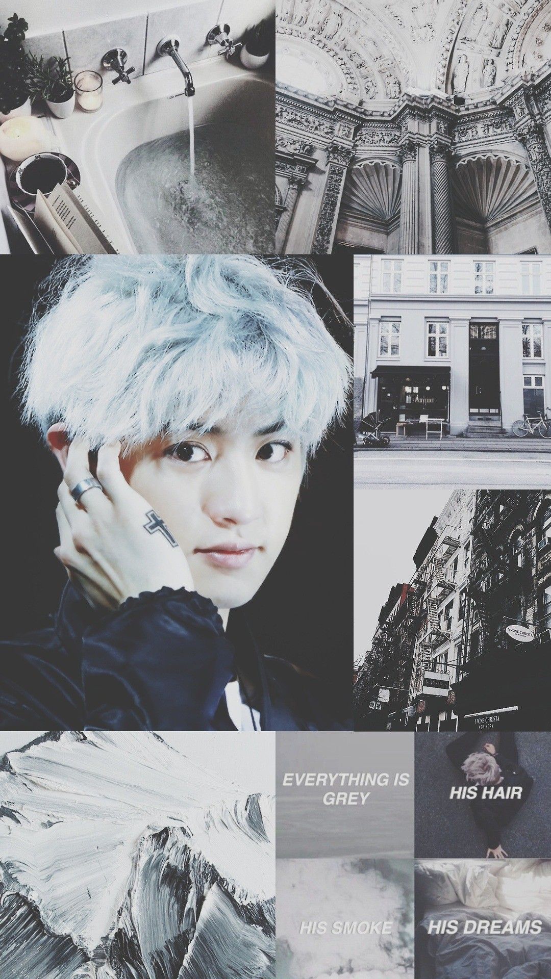 Collage estetico Park Chanyeol, 1080x1920 Verticale, Samsung Galaxy