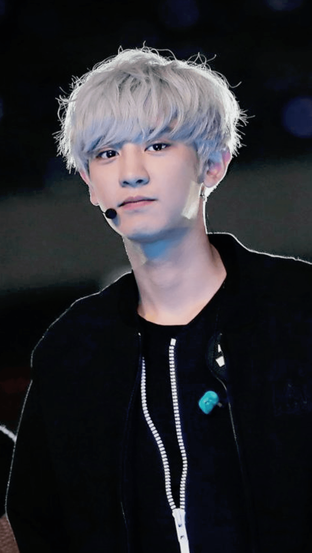 Chanyeol EXO capelli grigi, 1082x1920 Full HD Verticale, Realme