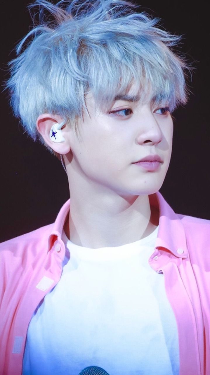 Park Chanyeol capelli grigi EXO, 719x1280 Full HD Verticale, iPhone