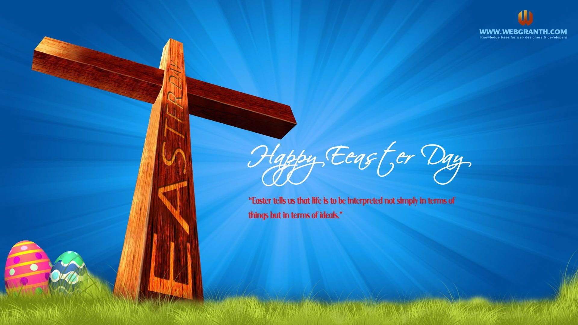 Croce di legno Pasqua, 1920x1080 Full HD, PC Desktop