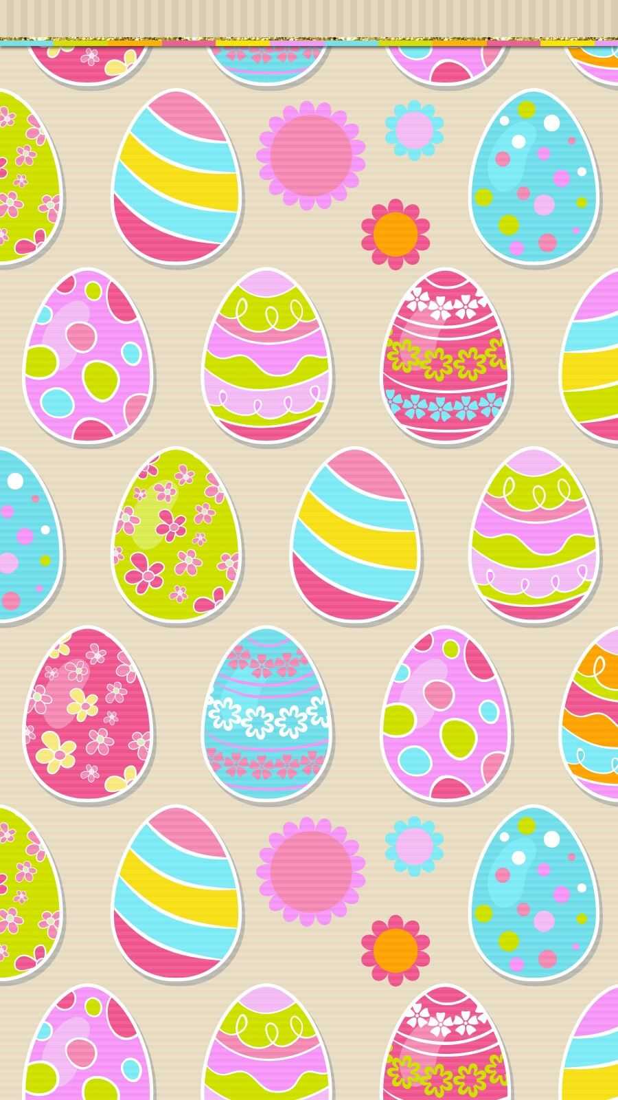 Uova di Pasqua colorate pattern, 900x1600 Verticale, OnePlus