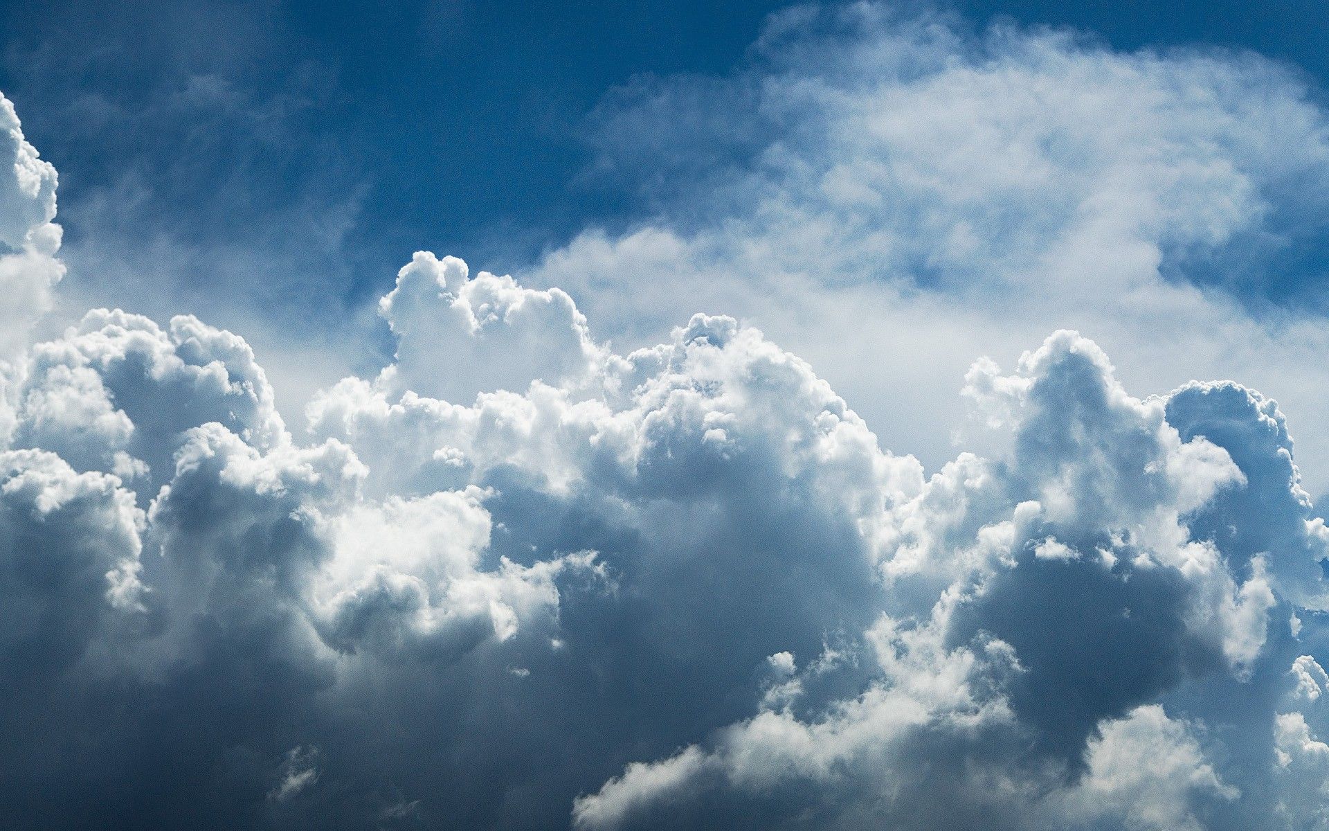 Nuvole bianche cielo blu, 1920x1200 Full HD+ WUXGA, PC Desktop