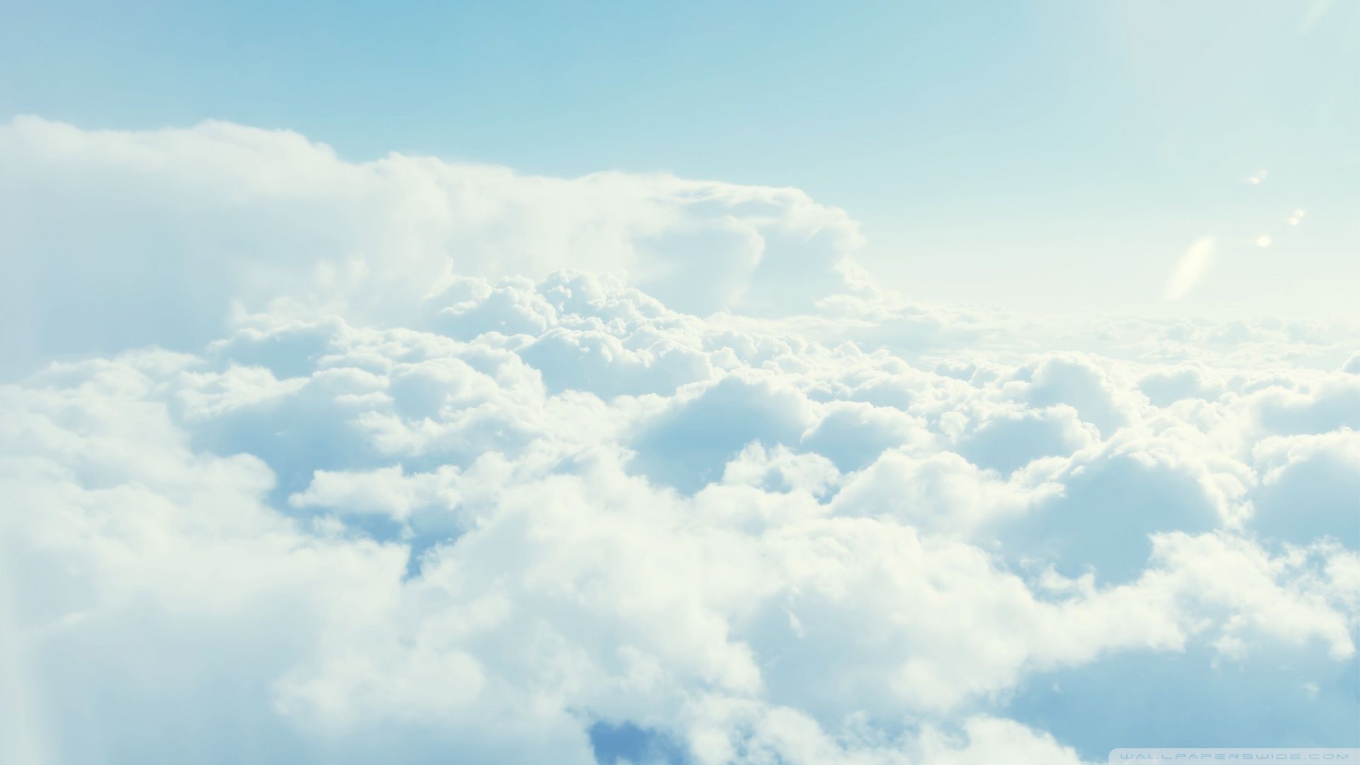 Nuvole viste dall'alto, 1920x1080 Full HD, PC