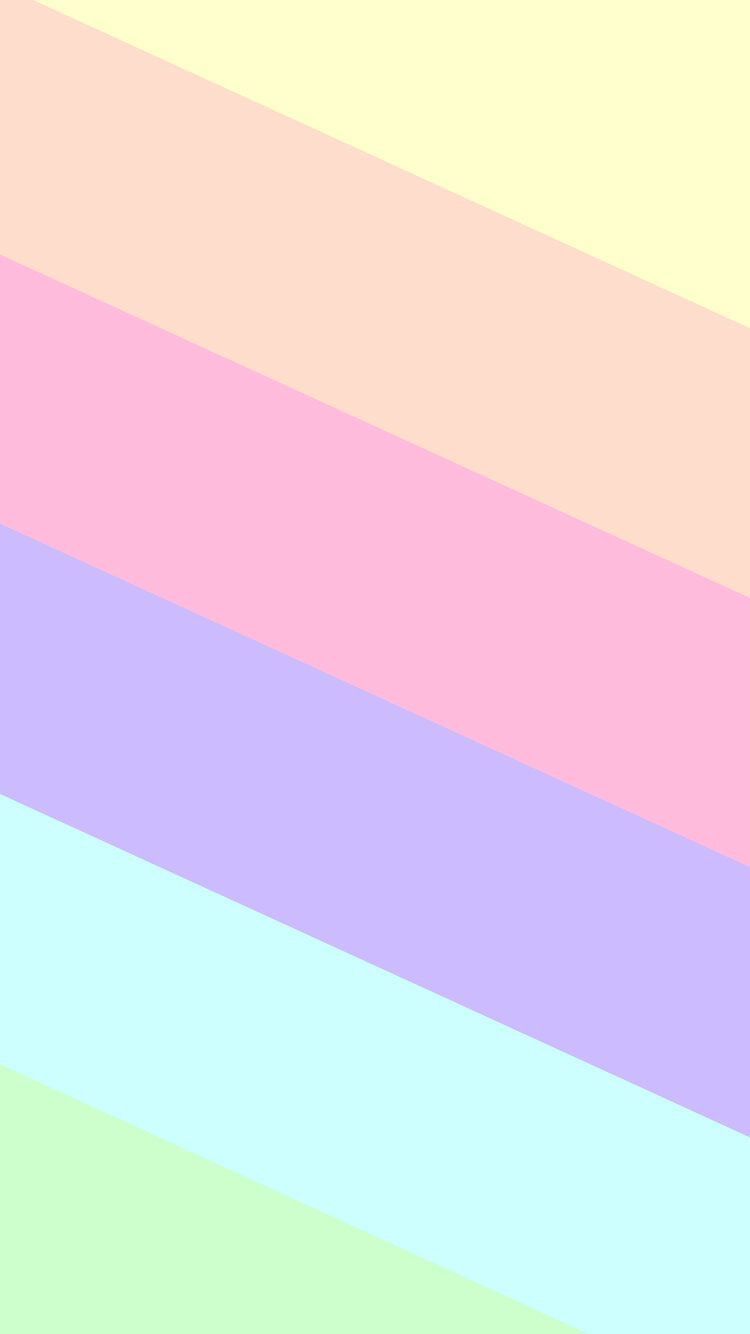 Strisce diagonali colori pastello, 750x1334 Verticale, Telefono